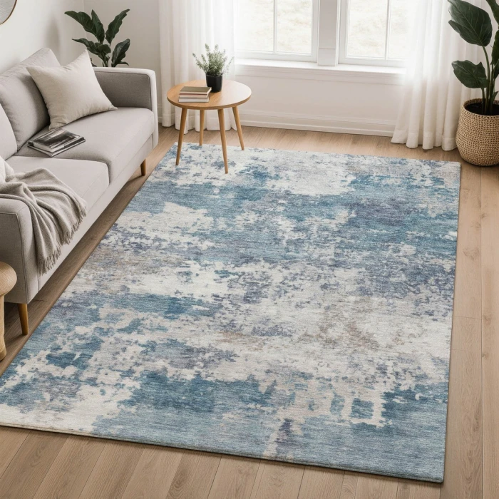 Addison Mayfield Blue AMF2366 5ft. x 7ft. 6in. Rect. Rug