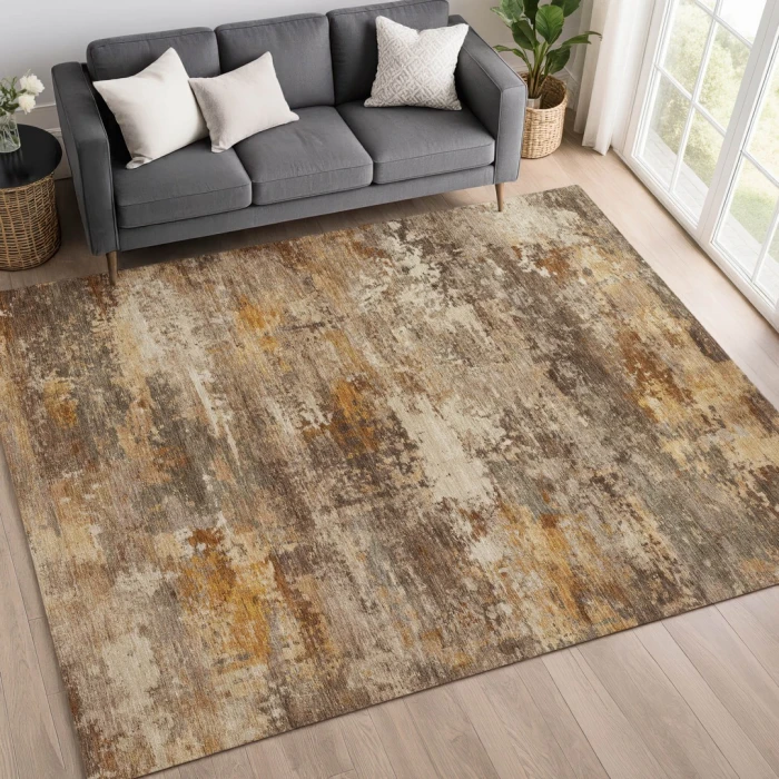 Addison Mayfield Orange AMF2368 2ft. 3in. x 7ft. 6in. Rect. Rug
