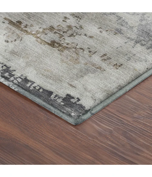 Addison Mayfield Gray AMF2372 - 8ft. Round Rug
