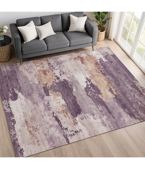 Addison Mayfield Purple AMF2372 9ft. x 12ft. Rect. Rug