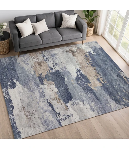 Addison Mayfield Blue AMF2372 9ft. x 12ft. Rect. Rug