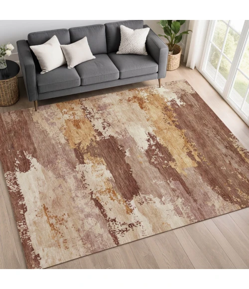 Addison Mayfield Orange AMF2372 9ft. x 12ft. Rect. Rug