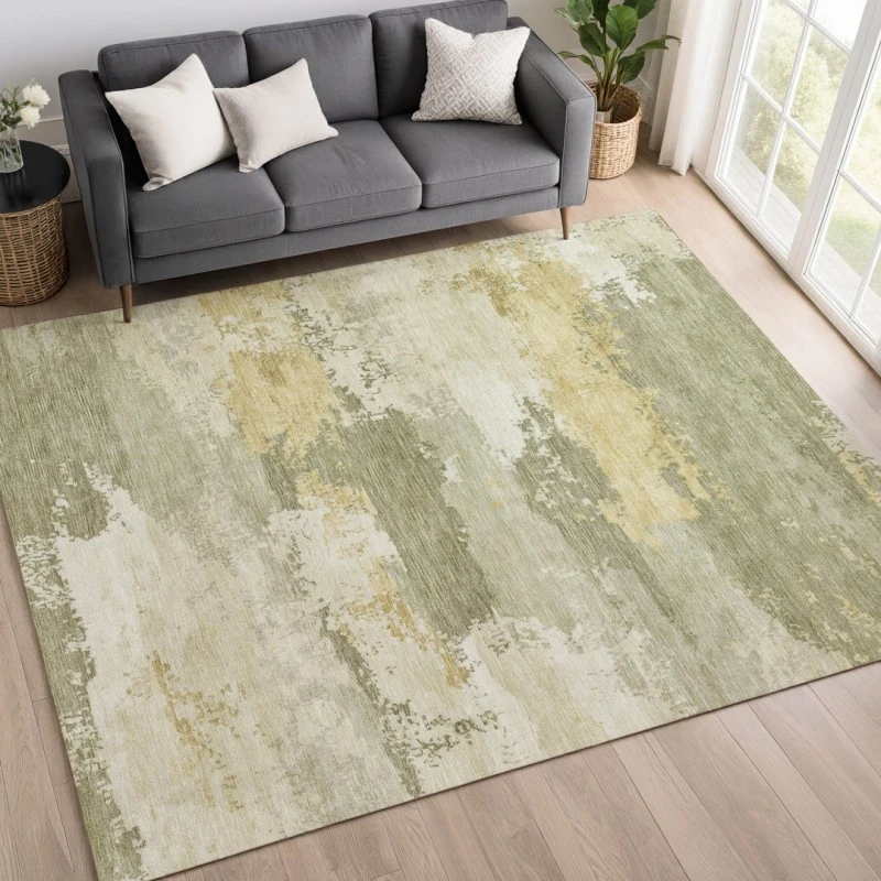 Addison Mayfield Green AMF2372 - 8ft. Round Rug
