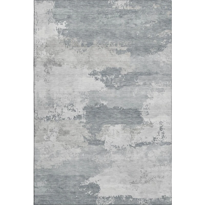 Addison Mayfield Gray AMF2372 - 8ft. Round Rug