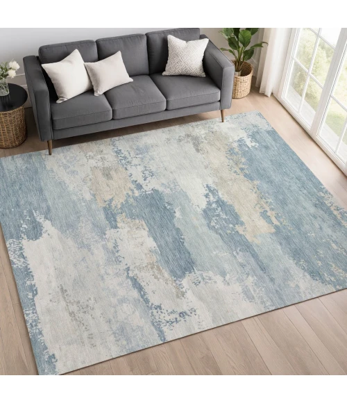 Addison Mayfield Blue AMF2372 8ft. x 10ft. Rect. Rug