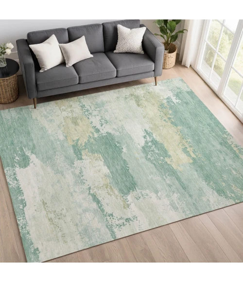 Addison Mayfield Teal AMF2372 8ft. x 10ft. Rect. Rug