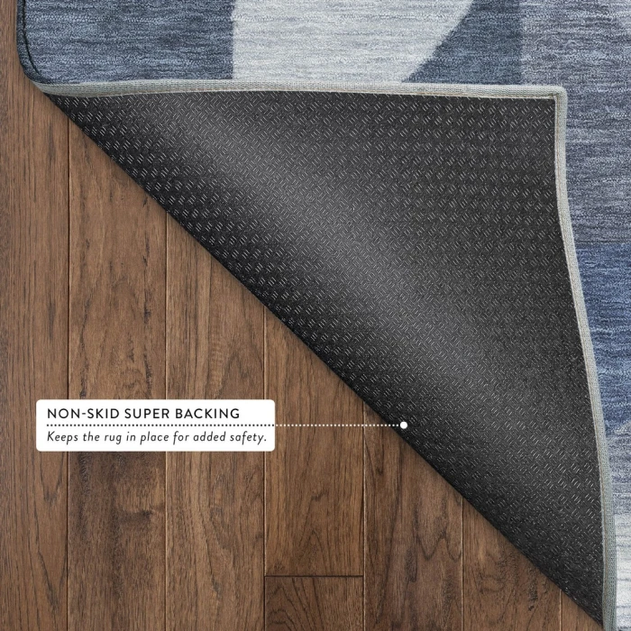 Addison Mayfield Blue AMF2373 - 8ft. Round Rug
