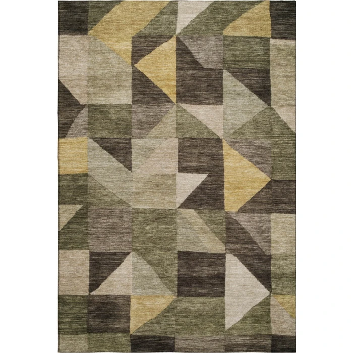 Addison Mayfield Green AMF2373 - 8ft. Round Rug