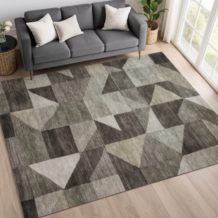Addison Mayfield Brown AMF2373 5ft. x 7ft. 6in. Rect. Rug