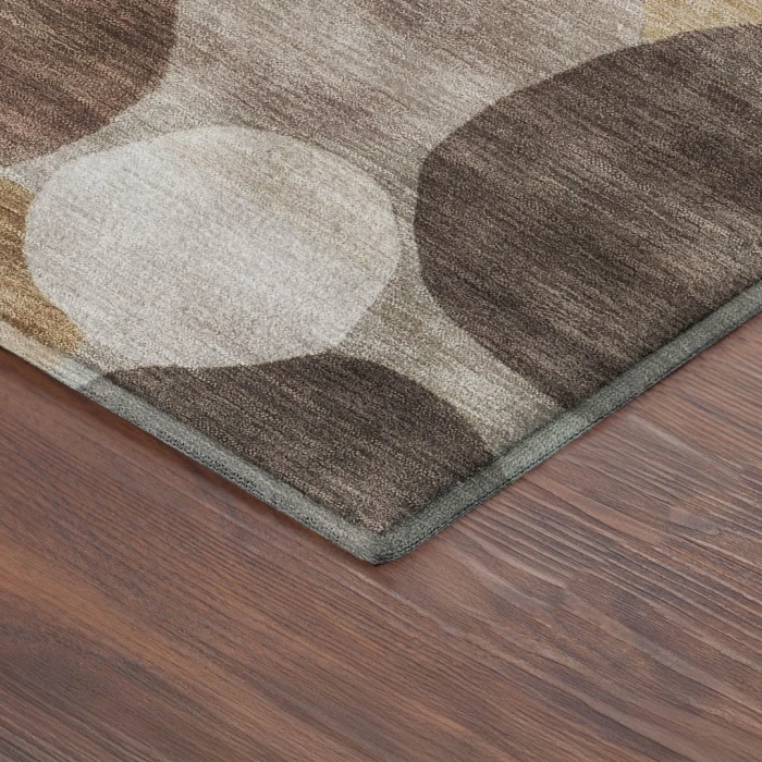 Addison Mayfield Brown AMF2375 - 8ft. Round Rug