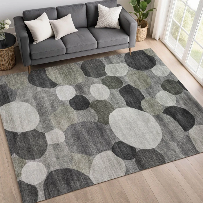 Addison Mayfield Gray AMF2375 2ft. 3in. x 7ft. 6in. Rect. Rug