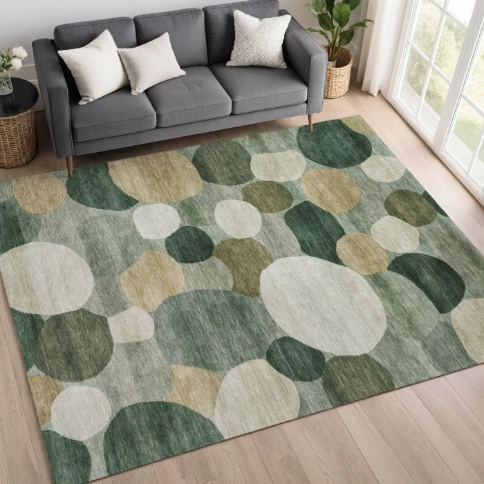 Addison Mayfield Green AMF2375 2ft. 3in. x 7ft. 6in. Rect. Rug