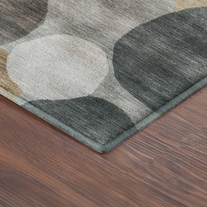 Addison Mayfield Brown AMF2375 - 8ft. Round Rug