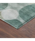 Addison Mayfield Teal AMF2375 - 8ft. Round Rug