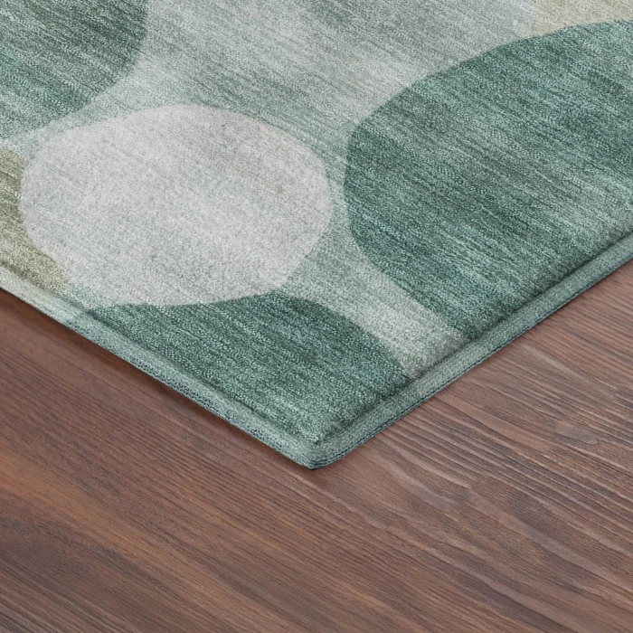 Addison Mayfield Teal AMF2375 - 8ft. Round Rug