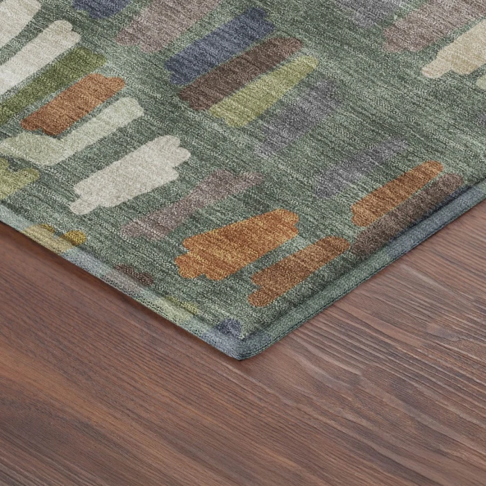 Addison Mayfield Green AMF2377 - 8ft. Round Rug