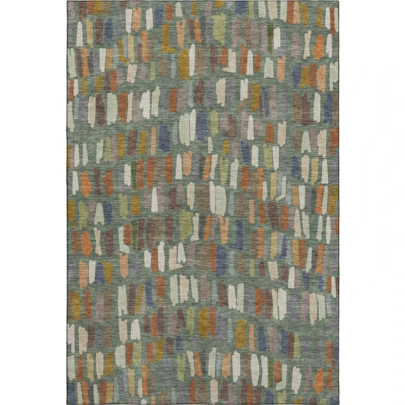 Addison Mayfield Green AMF2377 5ft. x 7ft. 6in. Rect. Rug