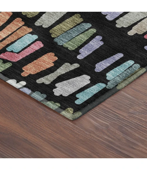 Addison Mayfield Black AMF2377 9ft. x 12ft. Rect. Rug