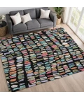 Addison Mayfield Black AMF2377 9ft. x 12ft. Rect. Rug