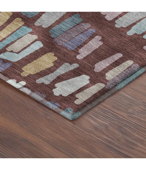 Addison Mayfield Red AMF2377 2ft. 3in. x 7ft. 6in. Rect. Rug