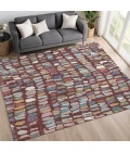 Addison Mayfield Red AMF2377 2ft. 3in. x 7ft. 6in. Rect. Rug