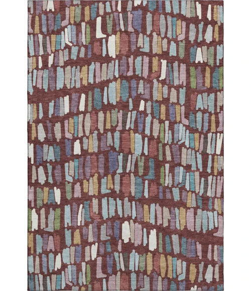 Addison Mayfield Red AMF2377 2ft. 3in. x 7ft. 6in. Rect. Rug