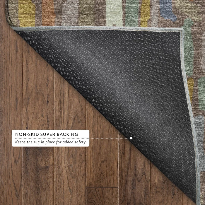 Addison Mayfield Brown AMF2377 - 8ft. Round Rug
