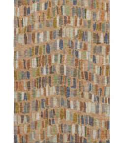Addison Mayfield Orange AMF2377 - 8ft. Round Rug