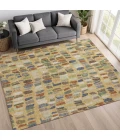 Addison Mayfield Gold AMF2377 9ft. x 12ft. Rect. Rug