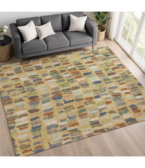 Addison Mayfield Gold AMF2377 9ft. x 12ft. Rect. Rug