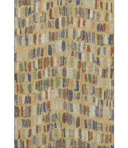 Addison Mayfield Gold AMF2377 - 8ft. Round Rug