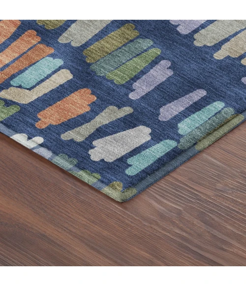 Addison Mayfield Blue AMF2377 5ft. x 7ft. 6in. Rect. Rug
