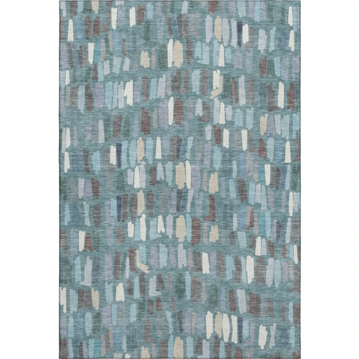 Addison Mayfield Teal AMF2377 2ft. 3in. x 7ft. 6in. Rect. Rug