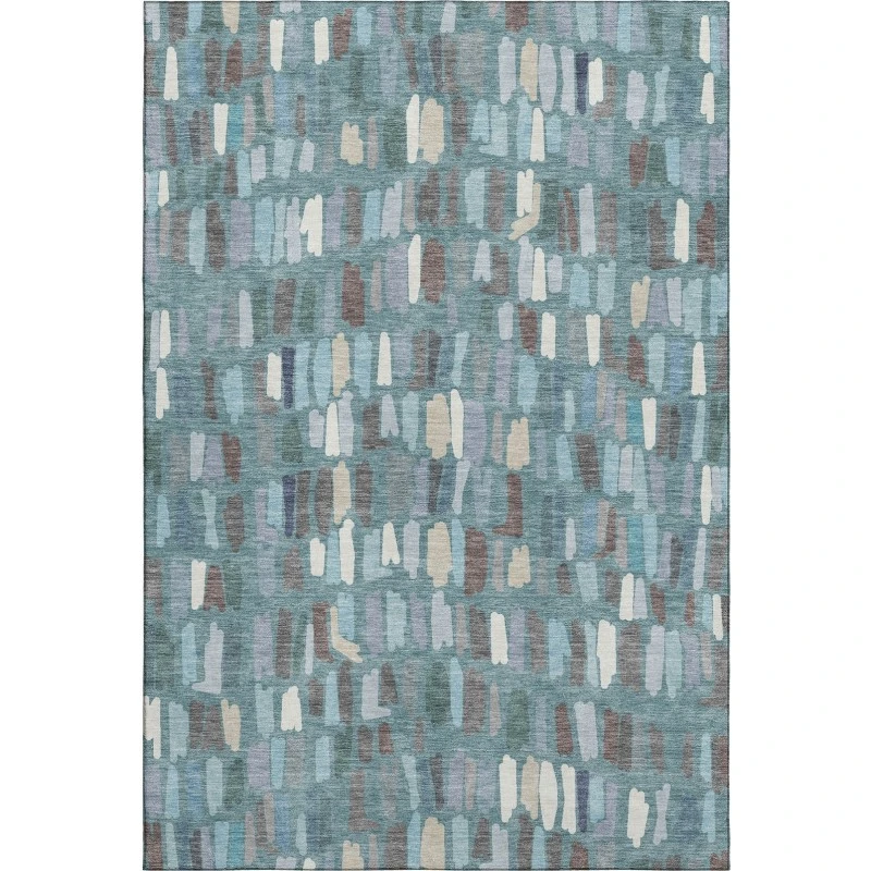 Addison Mayfield Teal AMF2377 5ft. x 7ft. 6in. Rect. Rug