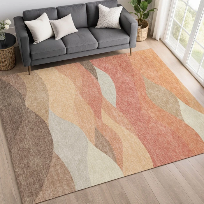 Addison Mayfield Orange AMF2378 8ft. x 10ft. Rect. Rug