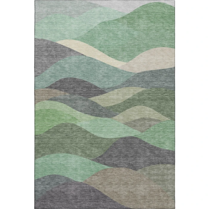 Addison Mayfield Green AMF2378 5ft. x 7ft. 6in. Rect. Rug