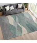Addison Mayfield Teal AMF2378 8ft. x 10ft. Rect. Rug
