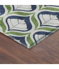 Addison Mayfield Blue AMF2379 - 8ft. Round Rug