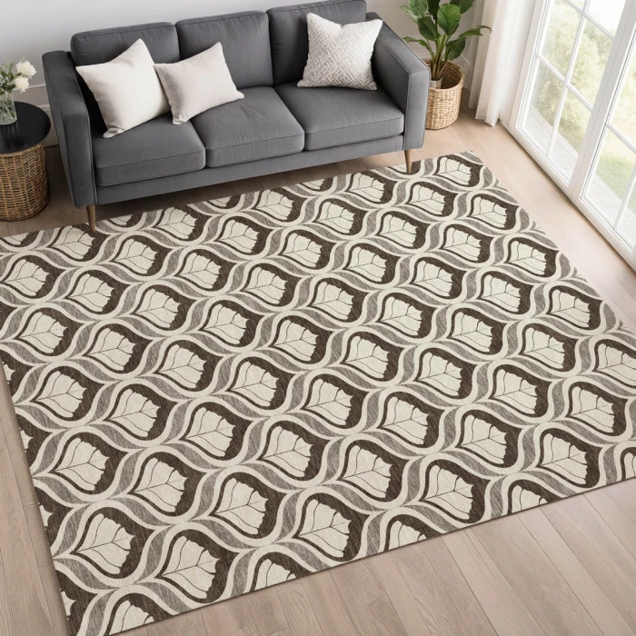 Addison Mayfield Brown AMF2379 8ft. x 10ft. Rect. Rug