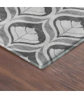 Addison Mayfield Gray AMF2379 - 8ft. Round Rug