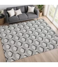 Addison Mayfield Gray AMF2379 - 8ft. Round Rug
