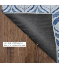 Addison Mayfield Blue AMF2379 - 8ft. Round Rug