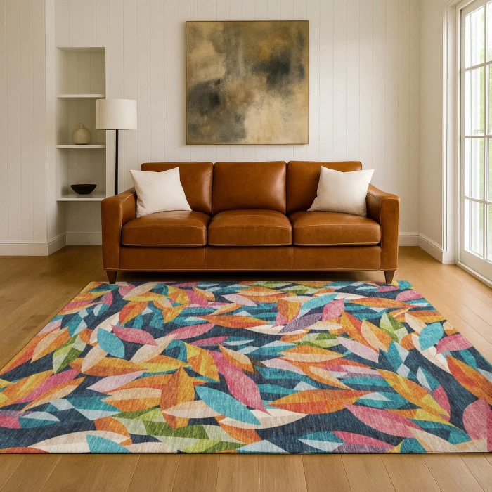 Addison Mayfield Blue AMF2383 5ft. x 7ft. 6in. Rect. Rug