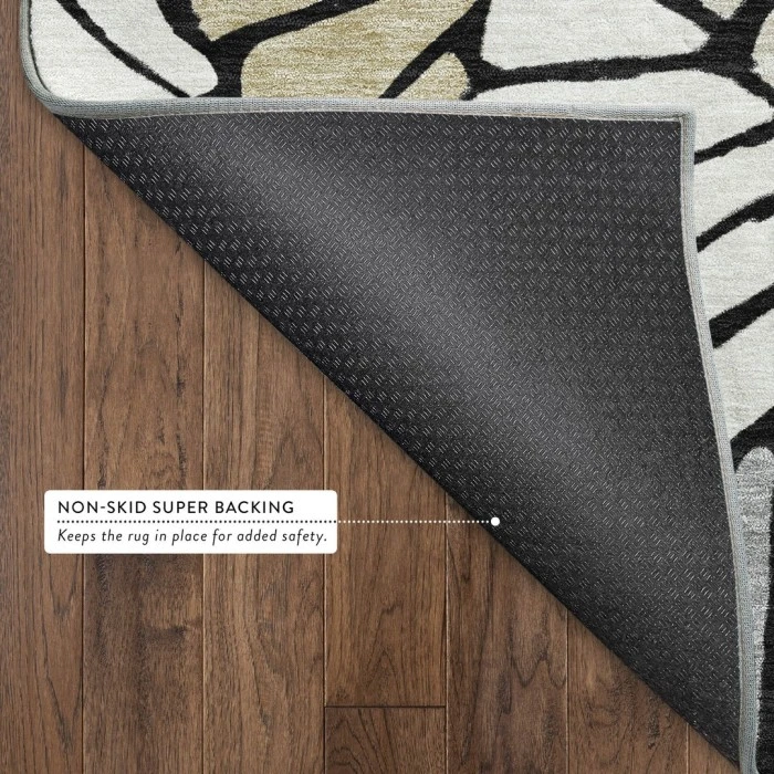 Addison Mayfield Black AMF2384 9ft. x 12ft. Rect. Rug