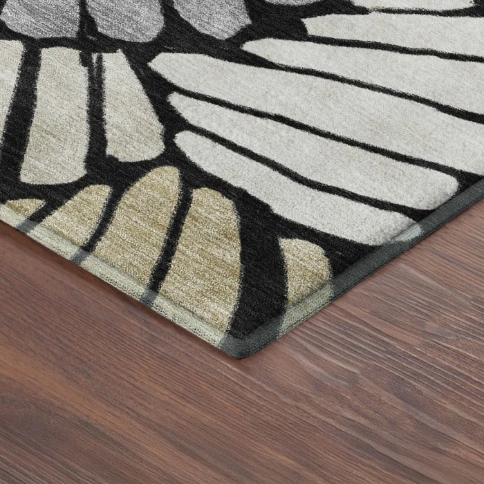 Addison Mayfield Black AMF2384 9ft. x 12ft. Rect. Rug