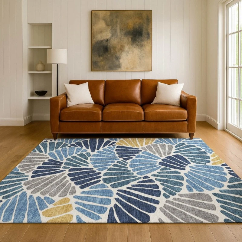Addison Mayfield Blue AMF2384 8ft. x 10ft. Rect. Rug