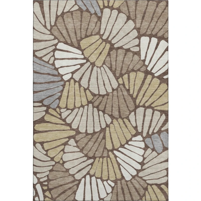 Addison Mayfield Brown AMF2384 5ft. x 7ft. 6in. Rect. Rug