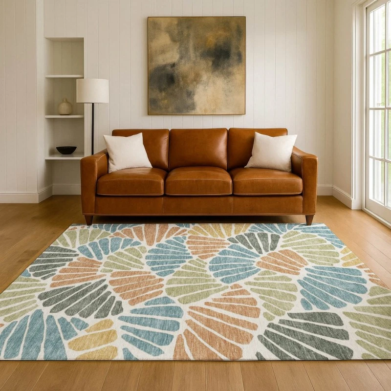 Addison Mayfield Blue AMF2384 2ft. 3in. x 7ft. 6in. Rect. Rug