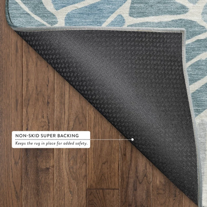 Addison Mayfield Teal AMF2384 - 8ft. Round Rug