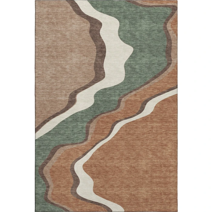 Addison Mayfield Orange AMF2386 8ft. x 10ft. Rect. Rug